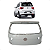 Tampa Traseira Volkswagen Fox MSI 2017 2018 2019 Detalhe - Imagem 1
