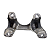 Suporte Travessa Câmbio BMW Serie 3 320i 2013 2014 2015 2016 - Imagem 4