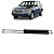 Par Amortecedor Tampa Traseira Subaru Forester 2.5 2008 2009 - Imagem 1