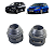 Par Borracha Coxim Do Radiador Volvo XC60 Focus Edge 2015 - Imagem 1