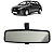 Retrovisor Interno Citroën C3 Peugeot 206 2010 2011 2012 - Imagem 1