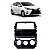 Moldura  Difusor Ar Central Toyota Yaris 2022 2023 a 2025 - Imagem 1