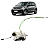 Fechadura Elétrica Traseira Esquerda VW Fox 2017 2018 a 2021 - Imagem 1