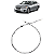 Cabo Abertura Capô Nissan Sentra 2014 2015 2016 2017 a 2018 - Imagem 1