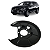 Espelho Disco Freio Traseiro Esquerdo Volvo XC60 2014  2015 - Imagem 1