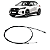 Cabo Abertura Capô Nissan Kicks 1.6 2018 2019 2020 2021 2022 - Imagem 1