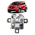 Fechadura Capô Fiat Mobi 2016 2017 2018 2019 2020 a 2023 - Imagem 1