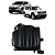 Caixa Filtro De Ar Jeep Renegade Fiat Toro 1.8 2017 a 2020 - Imagem 1