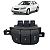 Comando Som Volante Esquerdo Hyundai Azera 2009 2010 2011 - Imagem 1
