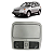 Luz Teto Porta Óculos Subaru Forester 2009 2010 2011 2012 - Imagem 1