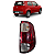 Lanterna Traseira Direita Fiat Uno Vivace 2012 2013 a 2014 - Imagem 1