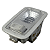 Luz Teto Cortesia Hyundai Santa Fe 2008 2009 2010 a 2012 - Imagem 4