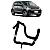 Mangueira Reservatório Água Radiador VW Up! 2015 2016 a 2020 - Imagem 1