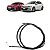 Cabo Abertura Capô Volkswagen Polo Virtus 2018 2019 a 2022 - Imagem 1