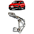 Suporte Bandeja Suspensão Esquerdo VW Fox Polo 2009 a 2014 - Imagem 1