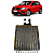 Radiador Ar Quente Vw Spacecross Gol G5 G6 2010 2011 a 2015 - Imagem 1