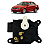 Motor Atuador Ventilação Subaru Impreza Forester 2009 a 2012 - Imagem 1