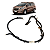 Cabo Positivo Bateria Chevrolet Spin 1.8 2014 2015 2016 2017 - Imagem 1