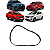 Correia Do Alternador Argo Mobi Pulse Strada 1.3 2021 a 2025 - Imagem 1