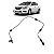 Sensor Abs Traseiro Esquerdo Nissan Versa 1.6 2017 a 2022 - Imagem 1