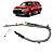 Cortina Airbag Esquerda Outlander 2015 2016 2017 2018 a 2020 - Imagem 1