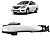 Maçaneta Externa Traseira Esquerda Nissan Versa 2021 a 2026 - Imagem 1