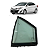 Vidro Fixo Traseiro Esquerdo Toyota Yaris 2021 2022 2023 - Imagem 1