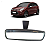 Retrovisor Interno Citroën C3 2013 2014 2015 2016 2017 - Imagem 1