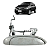 Maçaneta Porta Dianteira Direita Renault Clio 2008 2009 2010 - Imagem 1