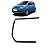 Canaleta Vidro Traseira Esquerda Chery QQ 2015 a 2020 - Imagem 1