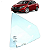 Vidro Fixo Traseiro Esquerdo Nissan Versa 2020 2021 a 2024 - Imagem 1