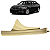 Acabamento Coluna Traseira Esquerda BMW 528I 2012 2013 2014 - Imagem 1