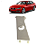Moldura Coluna Central Esquerda BMW Serie 3 320i 2013 2014 - Imagem 1