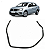 Canaleta Vidro Dianteiro Direito Volkswagen Voyage 2020 2021 - Imagem 1