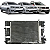 Kit Radiador Volkswagen Gol Voyage Saveiro 1.6 2016 a 2020 - Imagem 1