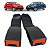 Engate Cinto Traseiro VW Gol Voyage G7 G8 2017 a 2023 - Imagem 1