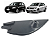 Acabamento Retrovisor Esquerdo VW Gol G5 Voyage 2020 2021 - Imagem 1