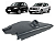 Acabamento Retrovisor Direito VW Gol G5 Voyage 2020 2021 - Imagem 1