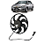 Motor Ventoinha Radiador Chevrolet Vectra 1996 1997 a 2005 - Imagem 1