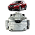 Pinça Freio Dianteira Direita Honda HRV 1.8 2016 2017 a 2021 - Imagem 1