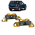 Par Dobradiça Tampa Traseira Ford Bronco 2021 2022 2023 2024 - Imagem 1