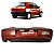 Parachoque Traseiro Fiat Palio 1996 1997 C/Detalhe - Imagem 1