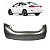 Parachoque Traseiro Chevrolet Cruze Sedan 2016 2017 2018 - Imagem 1