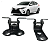 Par Dobradiça Porta Traseira Esquerda Toyota Yaris 2023 2024 - Imagem 1