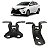 Par Dobradiça Porta Dianteira Direita Toyota Yaris 2023 2024 - Imagem 1