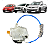 Fechadura Porta Dianteira Esquerda VW Gol Saveiro Voyage 2020 - Imagem 1