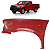 Paralama Esquerdo Nissan Frontier 2003 2004 2005 2006 - Imagem 1