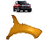 Paralama Direito Ford Bronco 2.0 2021 2022 2023 2024 Detalhe - Imagem 1