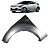 Paralama Esquerdo Hyundai Veloster 1.6 2012 2013 Detalhe - Imagem 1