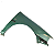 Paralama Direito Volkswagen Gol 1999 2000 2001 2002 Detalhe - Imagem 3